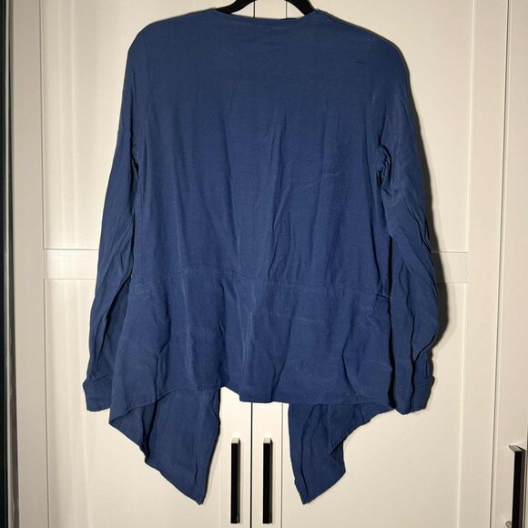 Matty M Women Cardigan Casual Blue MEDIUM - Picture 3 of 7